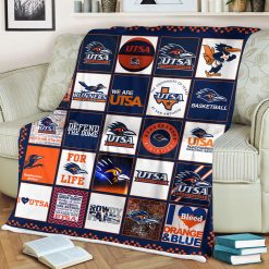 NCAA UTSA Roadrunners Collection Fleece Blanket