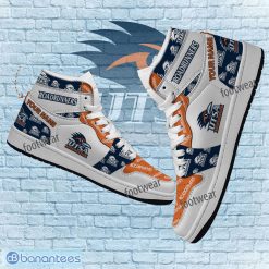 NCAA UTSA Roadrunners Custom Name Logo Air Jordan 1 High Sneakers