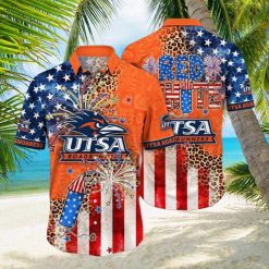 NCAA UTSA Roadrunners Independence Day Hawaiian Shirt