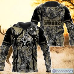NCAA Vanderbilt Commodores Camo Hunting Zip Up Hoodie