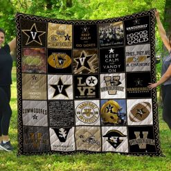 NCAA Vanderbilt Commodores Collection Quilt Blanket
