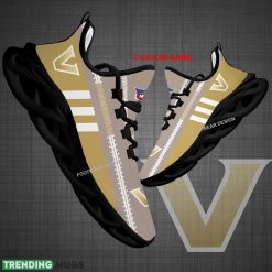 Alternative view of NCAA Vanderbilt Commodores Custom Name Logo Max Soul Shoes
