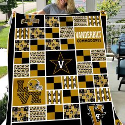Alternative view of NCAA Vanderbilt Commodores Fleece Blanket