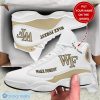 NCAA Wake Forest Demon Deacons Custom Name White Air Jordan 13 Shoes