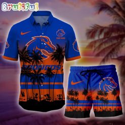 NCAA Boise State Broncos Custom Name New Edition Aloha Outfit