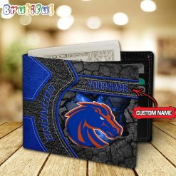 Alternative view of NCAA Boise State Broncos Custom Name Special Edition Wallet