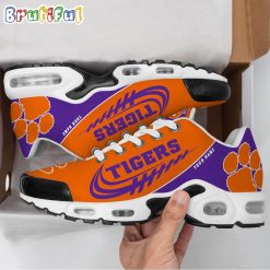 NCAA Clemson Tigers Custom Name New Style Air Max Plus Shoes