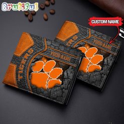 NCAA Clemson Tigers Custom Name Special Edition Wallet