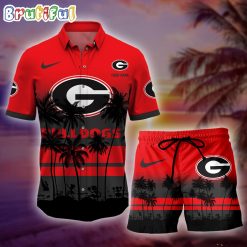 NCAA Georgia Bulldogs Custom Name New Edition Aloha Outfit