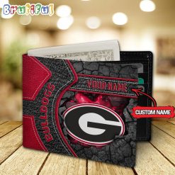 Alternative view of NCAA Georgia Bulldogs Custom Name Special Edition Wallet