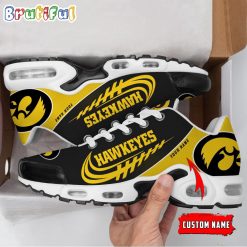 NCAA Iowa Hawkeyes Custom Name New Style Air Max Plus Shoes