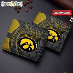 NCAA Iowa Hawkeyes Custom Name Special Edition Wallet