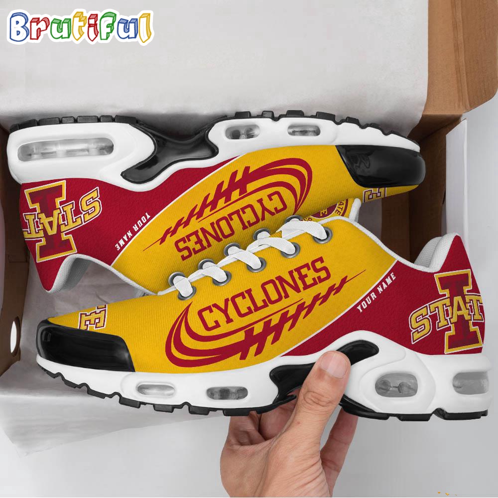 NCAA Iowa State Cyclones Custom Name New Style Air Max Plus Shoes