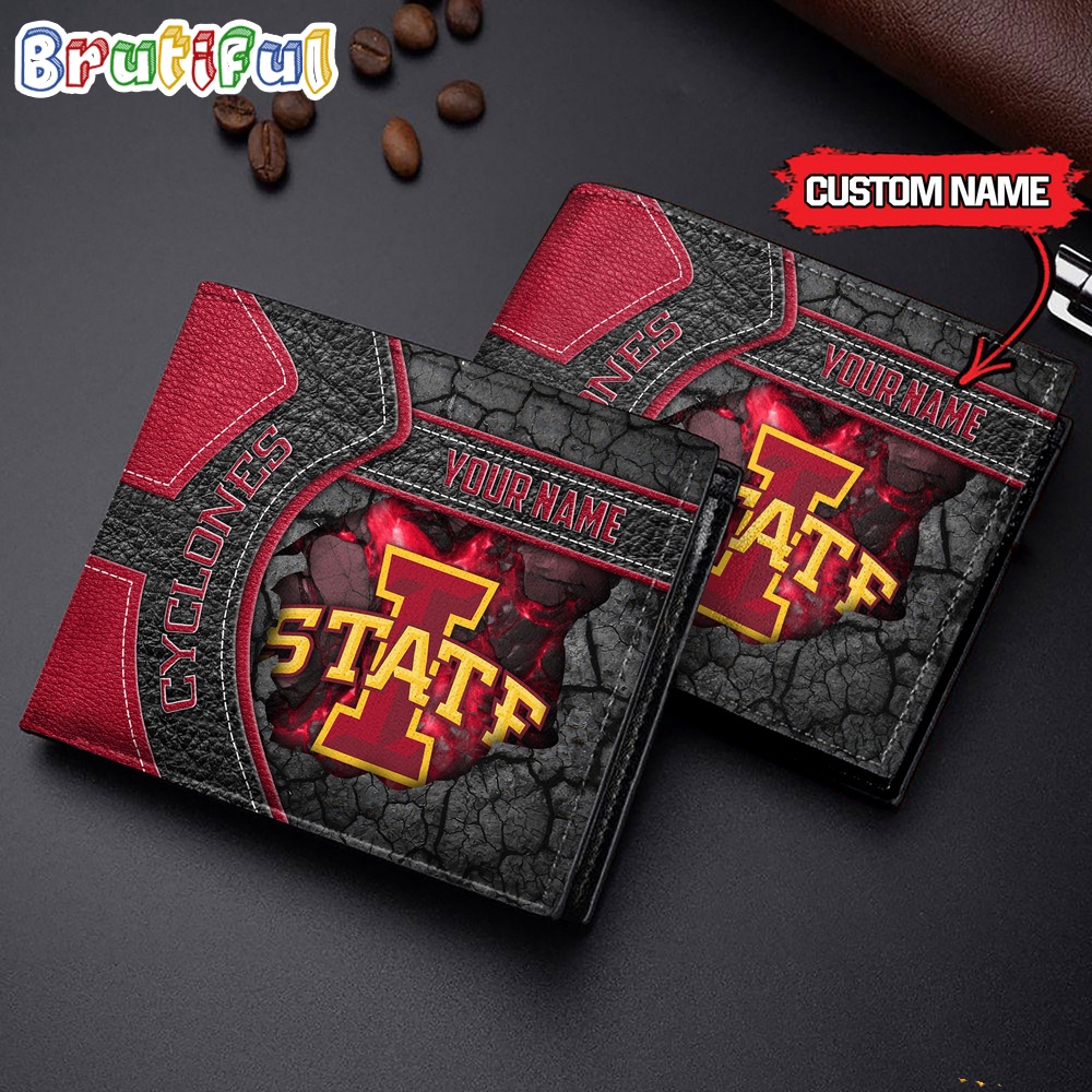 NCAA Iowa State Cyclones Custom Name Special Edition Wallet