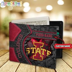 Alternative view of NCAA Iowa State Cyclones Custom Name Special Edition Wallet