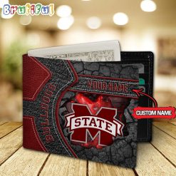 Alternative view of NCAA Mississippi State Bulldogs Custom Name Special Edition Wallet