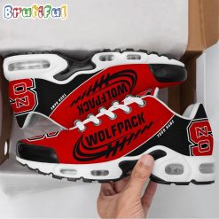 NCAA NC State Wolfpack Custom Name New Style Air Max Plus Shoes