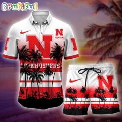 NCAA Nebraska Cornhuskers Custom Name New Edition Aloha Outfit