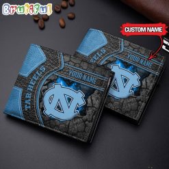 NCAA North Carolina Tar Heels Custom Name Special Edition Wallet