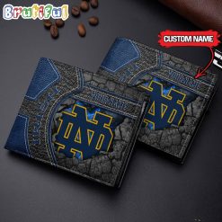 NCAA Notre Dame Fighting Irish Custom Name Special Edition Wallet