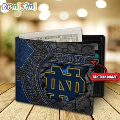 Alternative view of NCAA Notre Dame Fighting Irish Custom Name Special Edition Wallet