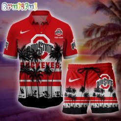 NCAA Ohio State Buckeyes Custom Name New Edition Aloha Outfit
