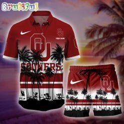 NCAA Oklahoma Sooners Custom Name New Edition Aloha Outfit