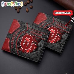 NCAA Oklahoma Sooners Custom Name Special Edition Wallet