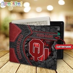 Alternative view of NCAA Oklahoma Sooners Custom Name Special Edition Wallet