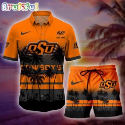 NCAA Oklahoma State Cowboys Custom Name New Edition Aloha Outfit