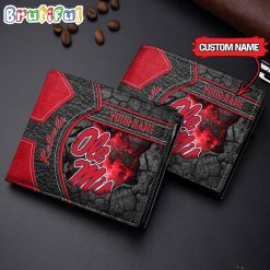 NCAA Ole Miss Rebels Custom Name Special Edition Wallet