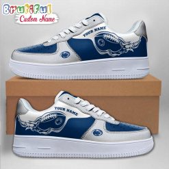 NCAA Penn State Nittany Lions Custom Name Sporty Air Force 1 Sneakers