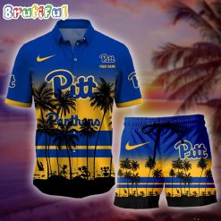 NCAA Pittsburgh Panthers Custom Name New Edition Aloha Outfit