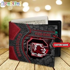Alternative view of NCAA South Carolina Gamecocks Custom Name Special Edition Wallet