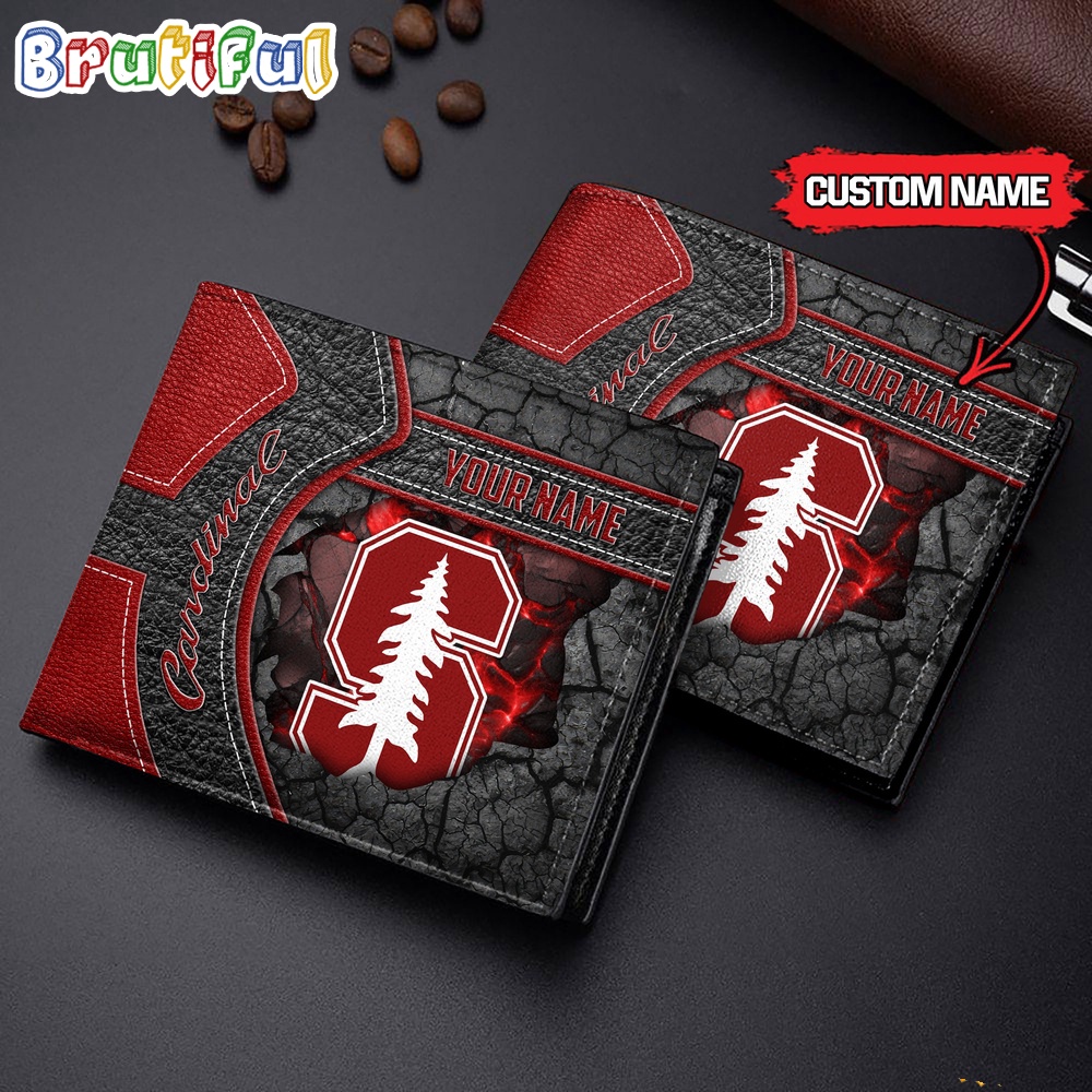 NCAA Stanford Cardinal Custom Name Special Edition Wallet