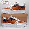 NCAA Syracuse Orange Custom Name Sporty Air Force 1 Sneakers