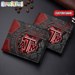NCAA Texas A&ampM Aggies Custom Name Special Edition Wallet