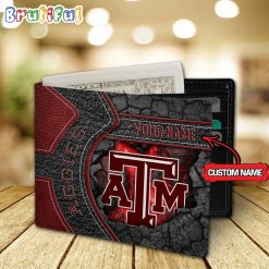 Alternative view of NCAA Texas A&ampM Aggies Custom Name Special Edition Wallet