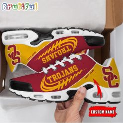 NCAA USC Trojans Custom Name New Style Air Max Plus Shoes