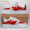NCAA Utah Utes Custom Name Sporty Air Force 1 Sneakers