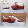 NCAA Virginia Tech Hokies Custom Name Sporty Air Force 1 Sneakers