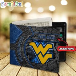 Alternative view of NCAA West Virginia Mountaineers Custom Name Special Edition Wallet