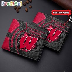 NCAA Wisconsin Badgers Custom Name Special Edition Wallet