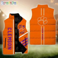 NCAA Clemson Tigers Custom Name New Edition Venture Vest