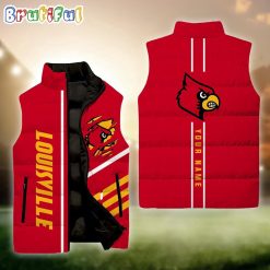 NCAA Louisville Cardinals Custom Name New Edition Venture Vest