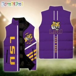 NCAA LSU Tigers Custom Name New Edition Venture Vest