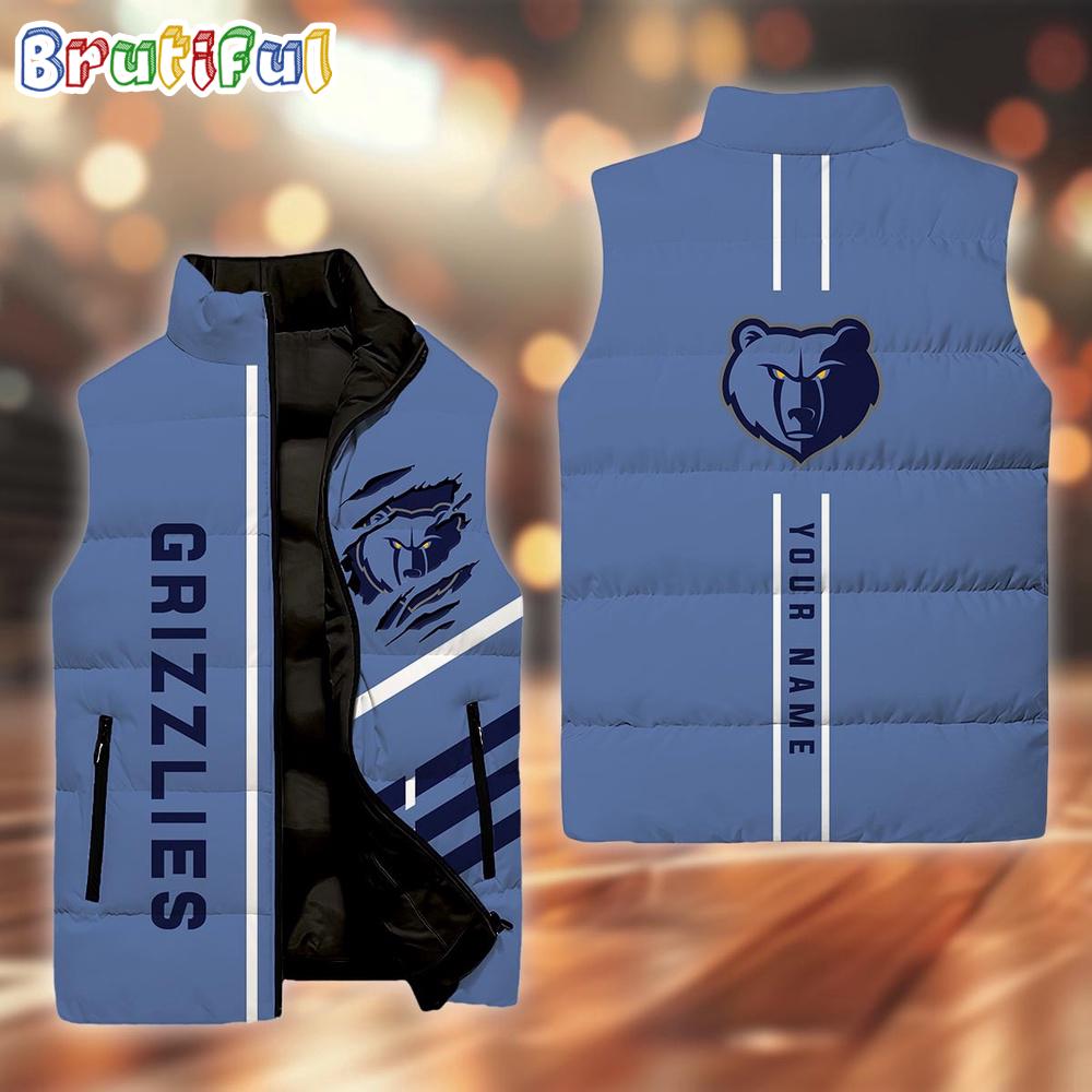 NCAA Memphis Grizzlies Custom Name New Edition Venture Vest
