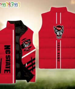 NCAA NC State Wolfpack Custom Name New Edition Venture Vest