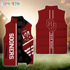 NCAA Oklahoma Sooners Custom Name New Edition Venture Vest