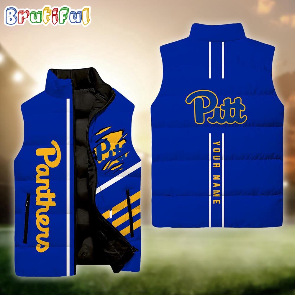 NCAA Pittsburgh Panthers Custom Name New Edition Venture Vest